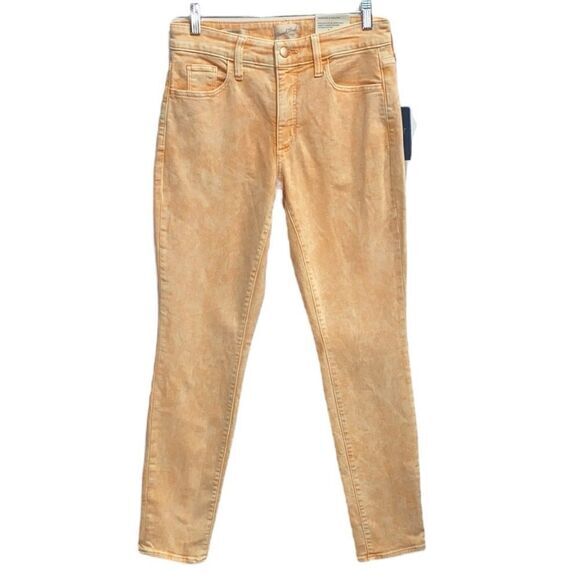 NWT Universal Thread Light Orange Acid Wash High Rise‎ Skinny Jeans 26R - Picture 1 of 10